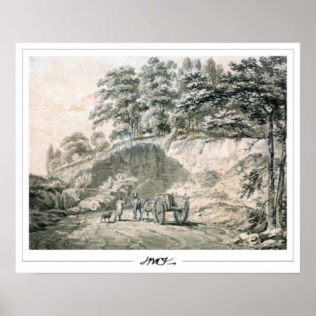 Póster de arte de JMW Turner Zedign #242-2 (Frente)