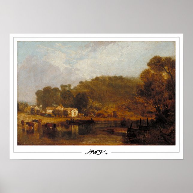 Póster de arte de JMW Turner Zedign #24-2 (Frente)