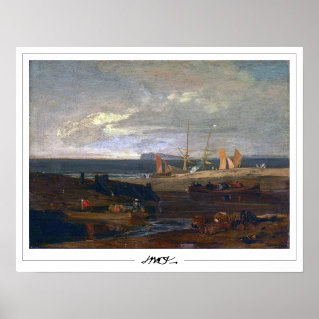 Póster de arte de JMW Turner Zedign #29-3 (Frente)