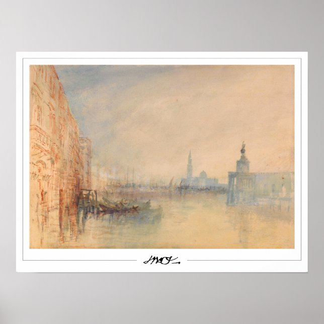Póster de arte de JMW Turner Zedign #33-2 (Frente)
