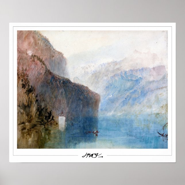 Póster de arte de JMW Turner Zedign #4 (Frente)