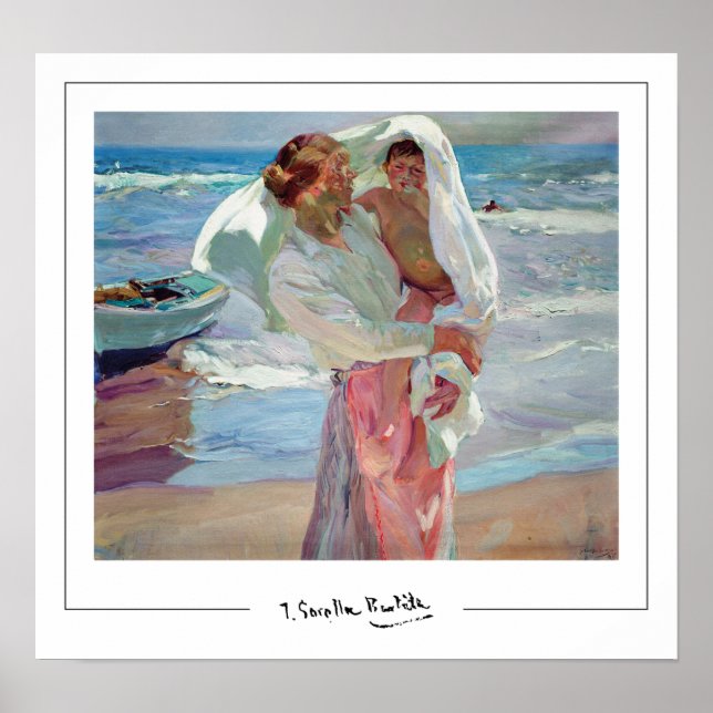 Póster de arte de Joaquín Sorolla Zedign #21 (Frente)
