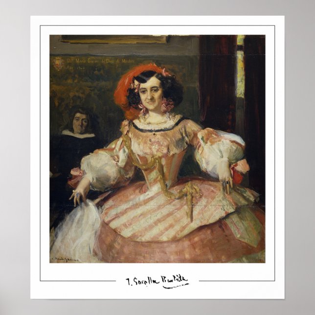 Póster de arte de Joaquín Sorolla Zedign #23 (Frente)