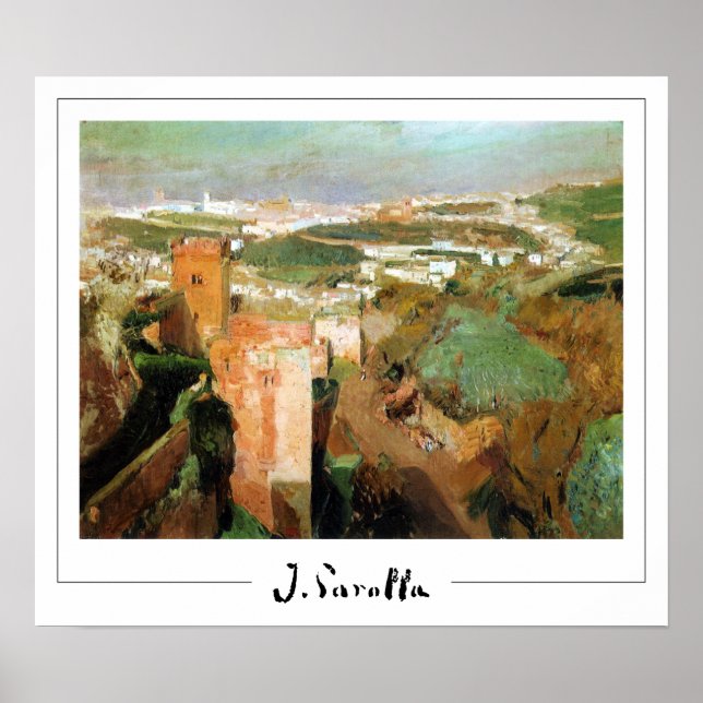 Póster de arte de Joaquín Sorolla Zedign #254 (Frente)