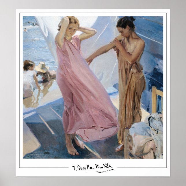 Póster de arte de Joaquín Sorolla Zedign #27 (Frente)