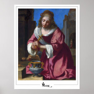 Póster de arte de Johannes Vermeer Zedign #8