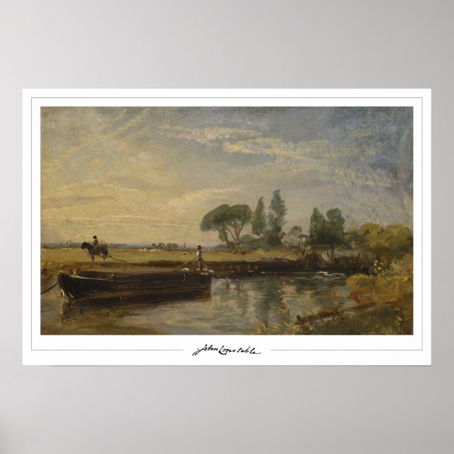 Póster de arte de John Constable Zedign #11 (Frente)