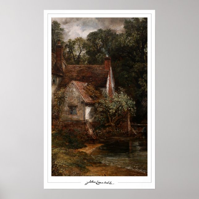 Póster de arte de John Constable Zedign #119 (Frente)