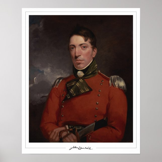 Póster de arte de John Constable Zedign #133-2 (Frente)