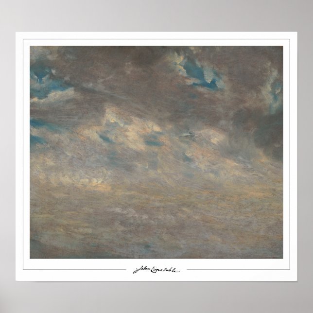 Póster de arte de John Constable Zedign #15 (Frente)