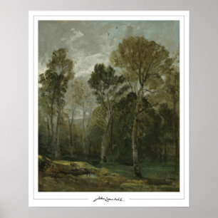 Póster de arte de John Constable Zedign #158