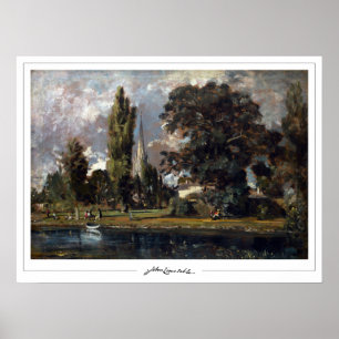 Póster de arte de John Constable Zedign #197
