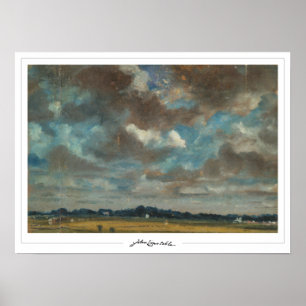 Póster de arte de John Constable Zedign #21