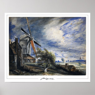 Póster de arte de John Constable Zedign #243-2