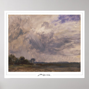 Póster de arte de John Constable Zedign #25