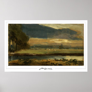 Póster de arte de John Constable Zedign #274-2