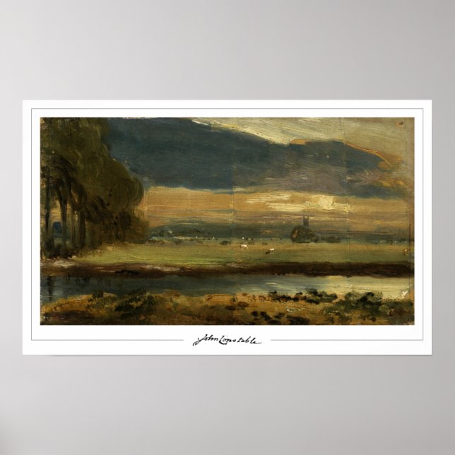 Póster de arte de John Constable Zedign #274-2 (Frente)