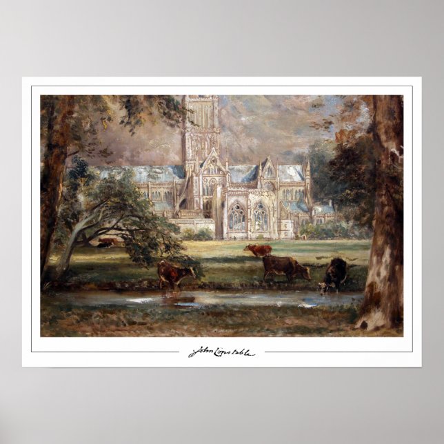 Póster de arte de John Constable Zedign #313-2 (Frente)