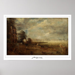 Póster de arte de John Constable Zedign #334-2