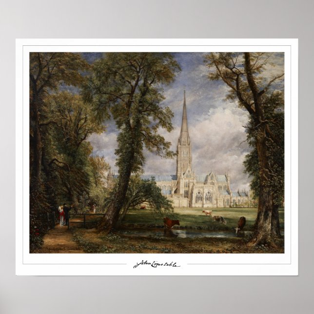 Póster de arte de John Constable Zedign #34 (Frente)