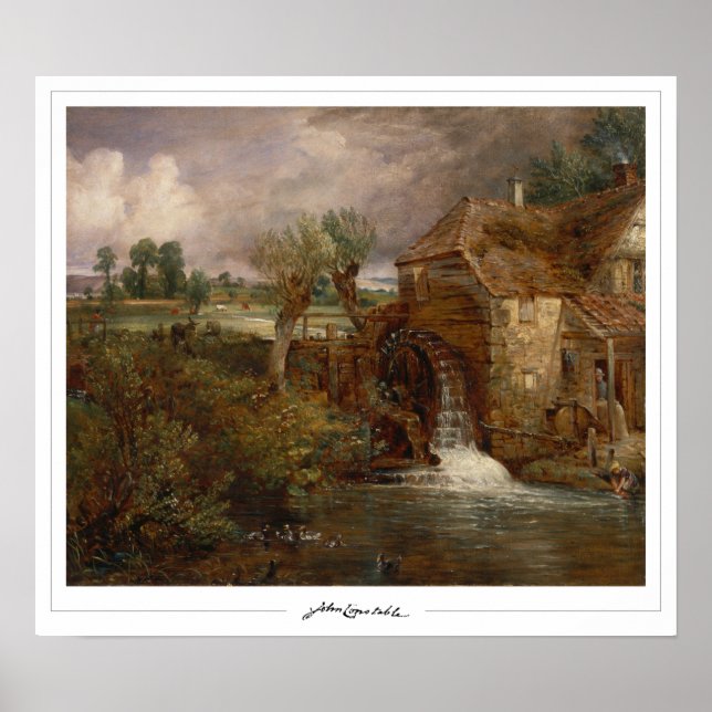 Póster de arte de John Constable Zedign #36 (Frente)