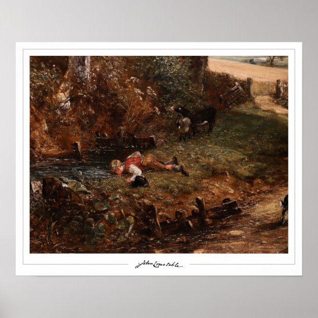 Póster de arte de John Constable Zedign #391-2 (Frente)