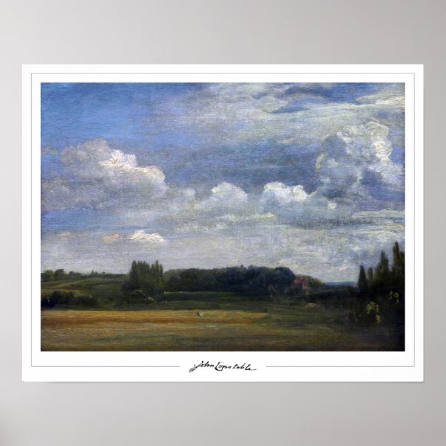 Póster de arte de John Constable Zedign #396-2 (Frente)