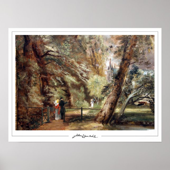 Póster de arte de John Constable Zedign #409 (Frente)