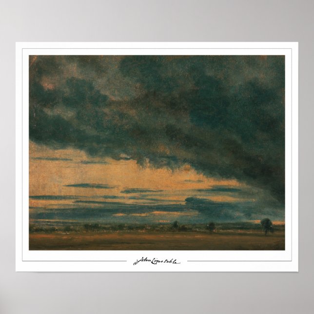 Póster de arte de John Constable Zedign #451 (Frente)
