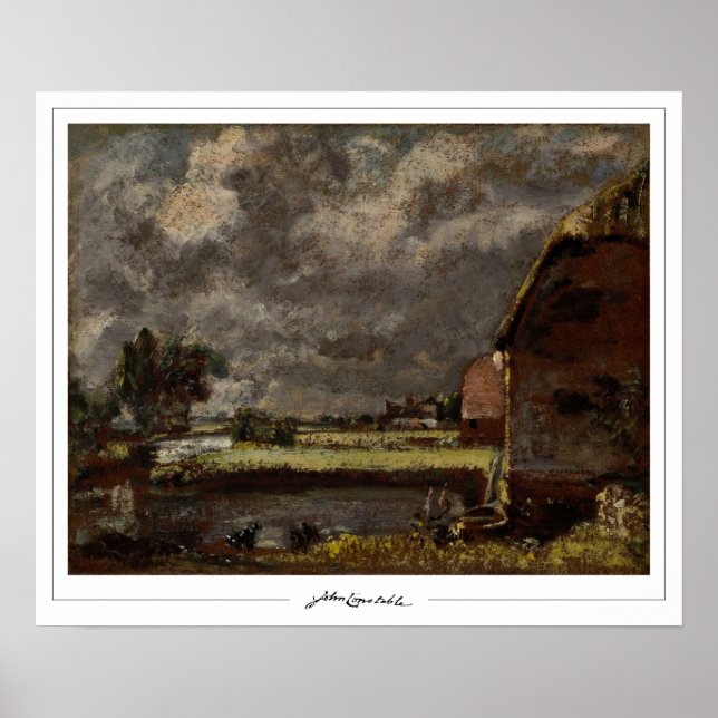 Póster de arte de John Constable Zedign #480-2 (Frente)