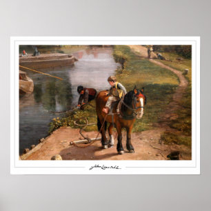 Póster de arte de John Constable Zedign #541