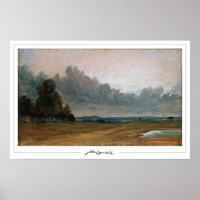 Póster de arte de John Constable Zedign #548-2 (Frente)