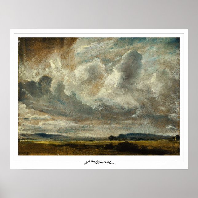 Póster de arte de John Constable Zedign #562 (Frente)