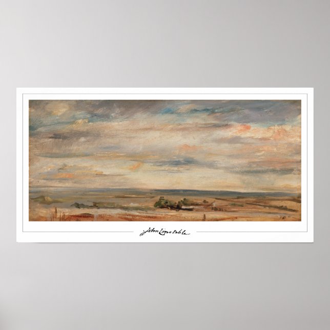 Póster de arte de John Constable Zedign #56-2 (Frente)