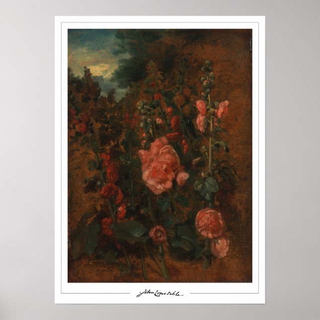 Póster de arte de John Constable Zedign #599-2 (Frente)