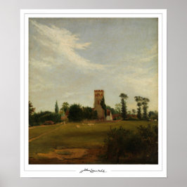 Póster de arte de John Constable Zedign #74-2