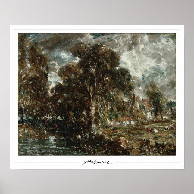 Póster de arte de John Constable Zedign #9 (Frente)