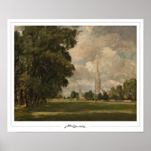 Póster de arte de John Constable Zedign #9-2