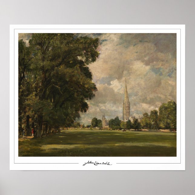 Póster de arte de John Constable Zedign #9-2 (Frente)