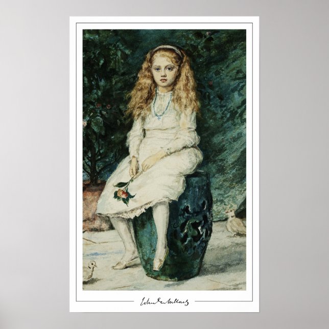 Póster de arte de John Everett Millais Zedign #288 (Frente)