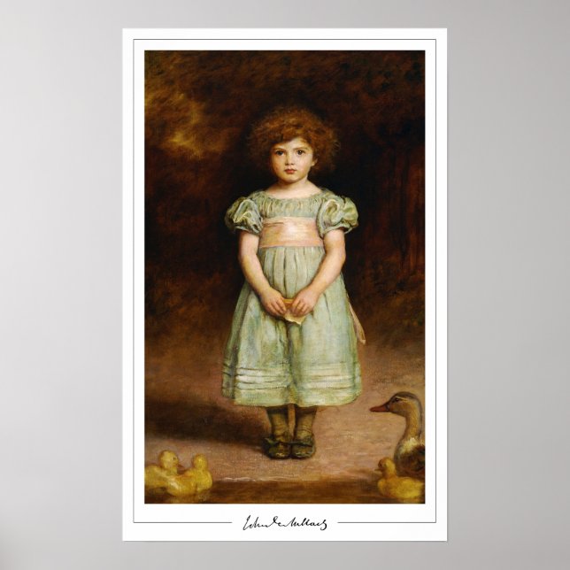 Póster de arte de John Everett Millais Zedign #9 (Frente)