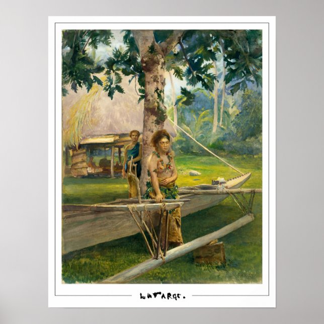 Póster de arte de John La Farge Zedign #11 (Frente)