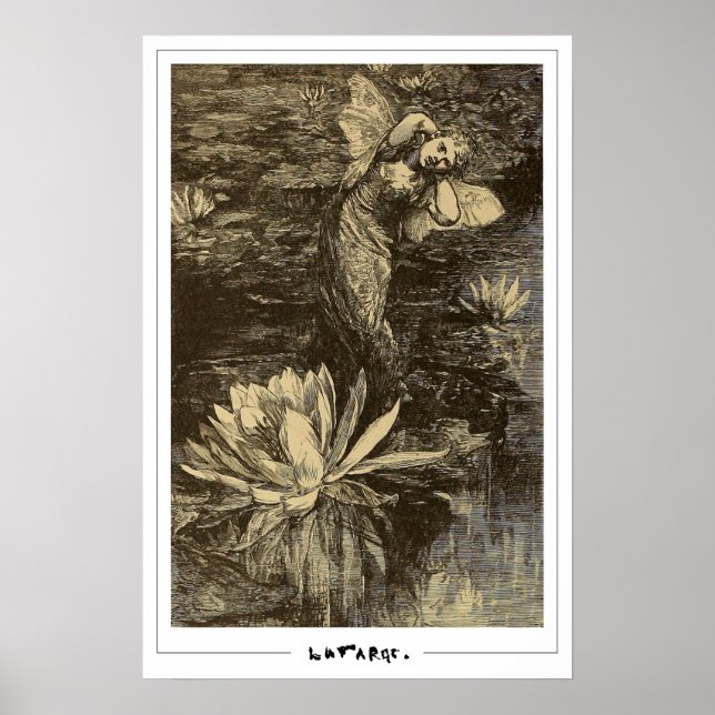 Póster de arte de John La Farge Zedign #53 (Frente)