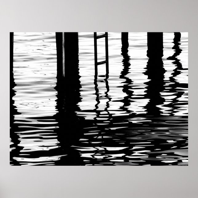 poster de arte de JTG "Dock Gray" (Frente)
