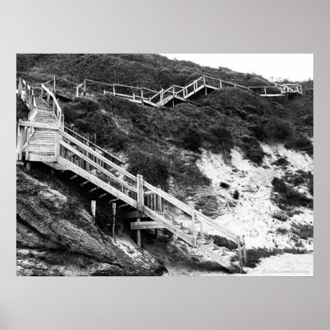 poster de arte de JTG "Stairway to Heaven" (Frente)