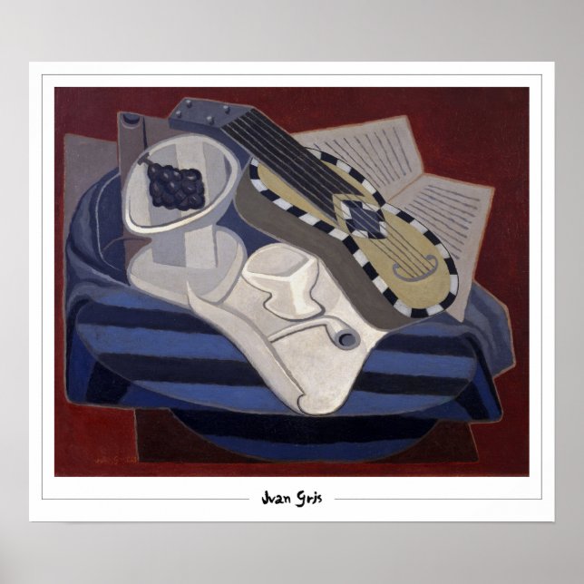 Póster de arte de Juan Gris Zedign #10 (Frente)