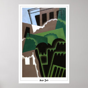 Póster de arte de Juan Gris Zedign #13