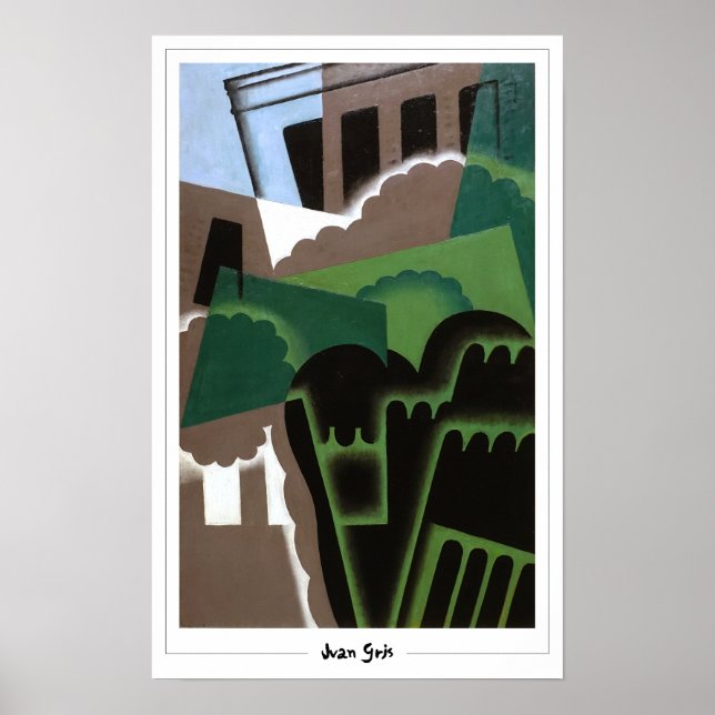 Póster de arte de Juan Gris Zedign #13 (Frente)
