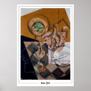 Póster de arte de Juan Gris Zedign #144