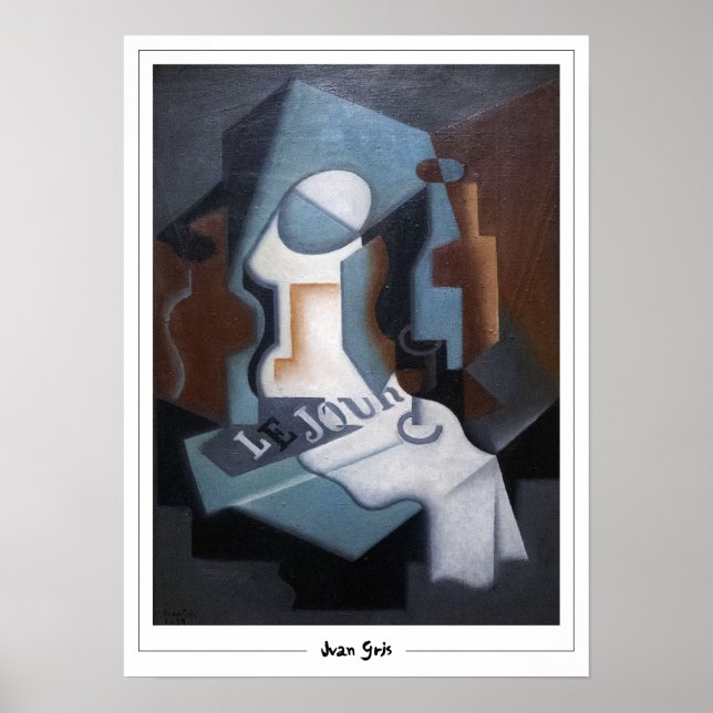 Póster de arte de Juan Gris Zedign #169 (Frente)